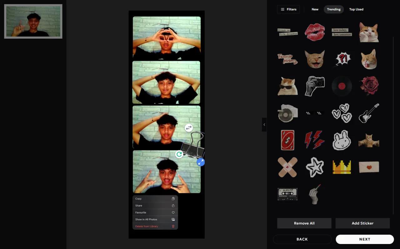 Add Stickers